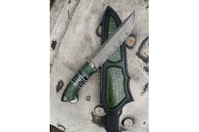 70.Р-Ніж Мисливський №22 Дамаск. 70.Р-Ніж Мисливський №22 Дамаск.